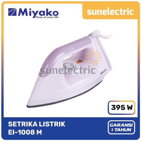 I9WP Miyako Ei 1008 M Setrika Listrik 395 Watt Ei-1008M / Ei 1008M / Ei1008 M / Ei-1008 M /