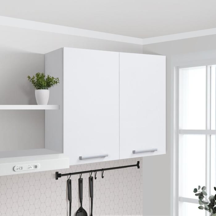 IDEA INDIANA Kitchen Set Lemari Kabinet Dapur Kayu Putih Atas Bawah