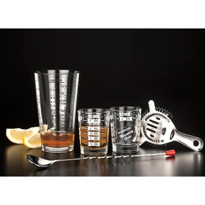 Libbey Mixing Glass With Measuring / Gelas Ukur 16 Oz #1639/1918M
