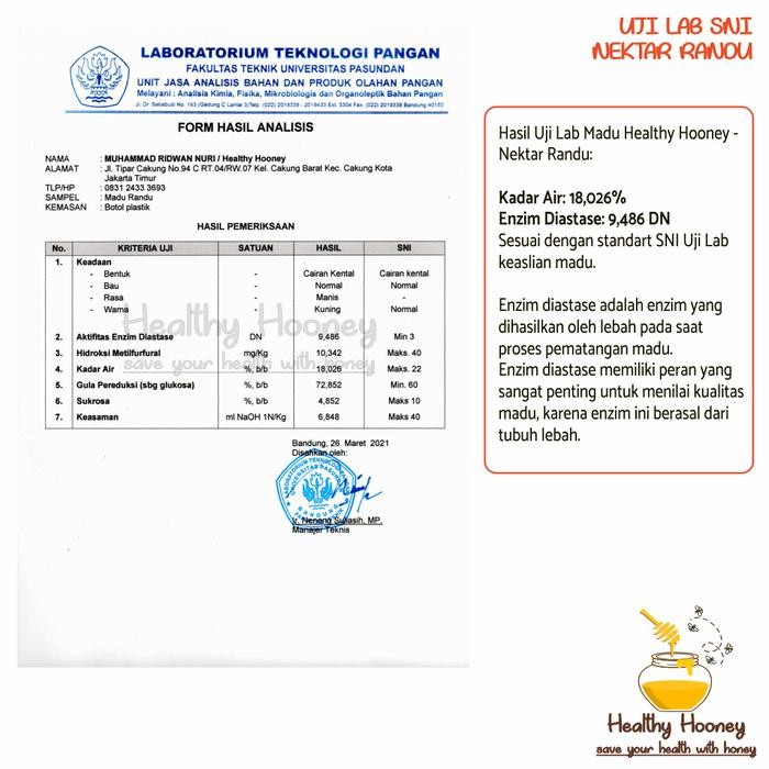 

Ready- Madu Murni Mentah Asli Kapuk Randu Alami Raw Honey 600 Healthy Hooney #Gratisongkir