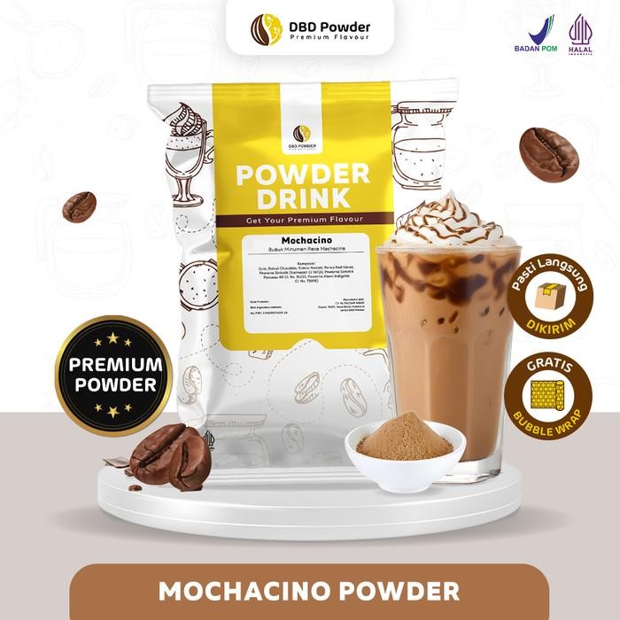 

Ready- Bubuk Minuman Mocacinno - Powder Mocacinno Dbd Powder #Gratisongkir