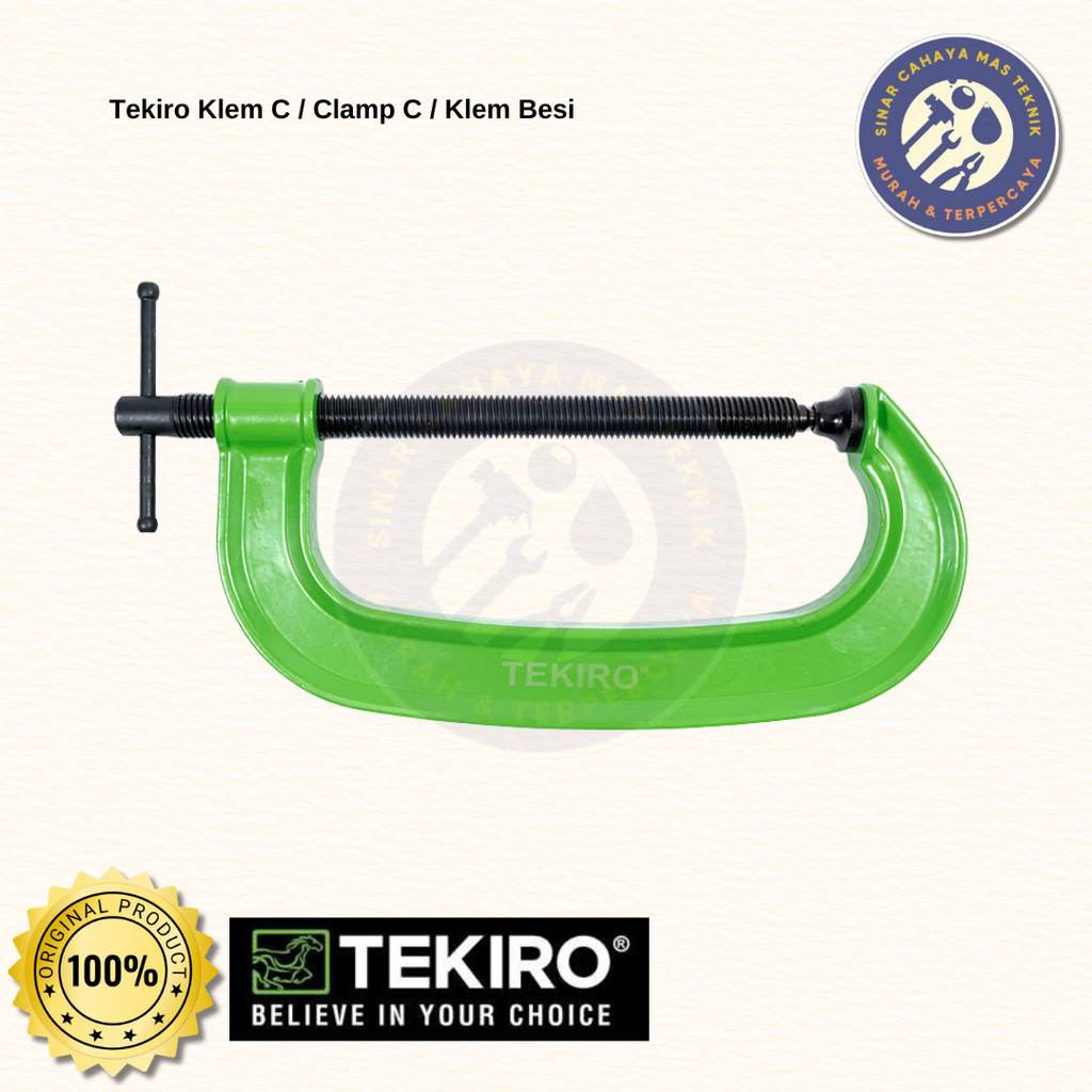 Tekiro Klem C / Clamp C / Klem Besi
