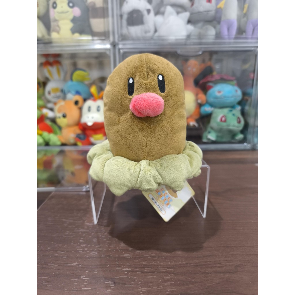 Diglett San Ei New Tag Pocket Monster Pokemon Plush Boneka Pokemon Original