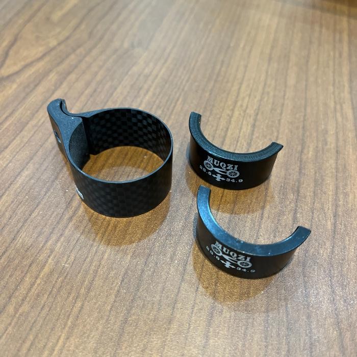 FD CLAMP CARBON 34,9 + extentiin ke 28,6 (terlaris) (termurah) (terbaik)