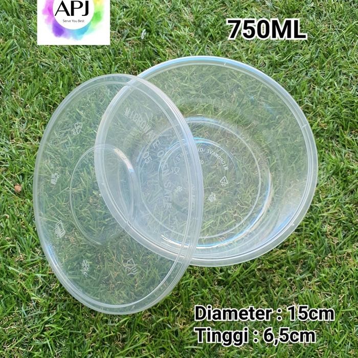 Thinwall Cup 750ml Thinwall Bowl 750ml Mangkok Plastik 750ml Thin Wall