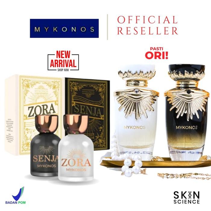 (Expert) MYKONOS Zora & Senja Parfume Original EDP 100ML My Konos Parfum