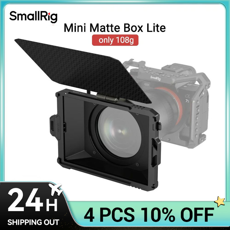 SmallRig Universal Mini Matte Box Lite For SONY For CANON Camera Carbon Fiber Top Flag Multiple Filt