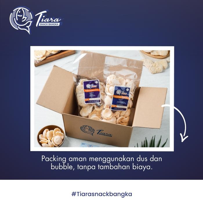 

Getas Bulat Ikan Tenggiri Bangka -Package Special Tiara 3 Krupuk Ikan Tenggiri