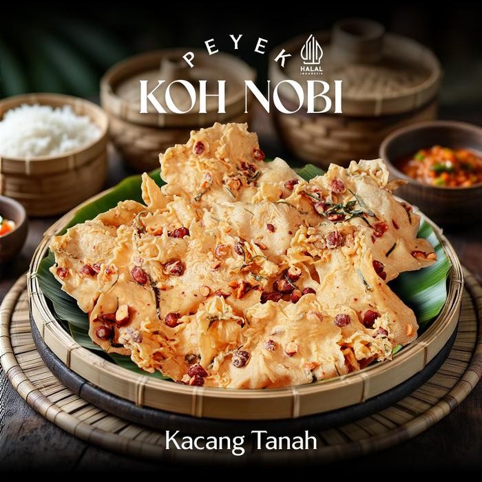 

Ready- Peyek Koh Nobi Ukuran 10 Liter (Super Large) Bisa Mix 3 Rasa