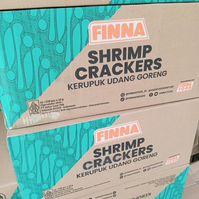 

Kerupuk Krupuk Udang Matang Finna Fina Food 10Gr 10 Gram Untuk Catering Snack Makanan Sedus 1 Dus