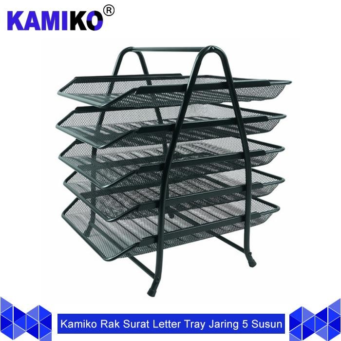 

Kamiko Rak Surat Letter Tray Jaring Letter Paper Document Tray 5 Susun