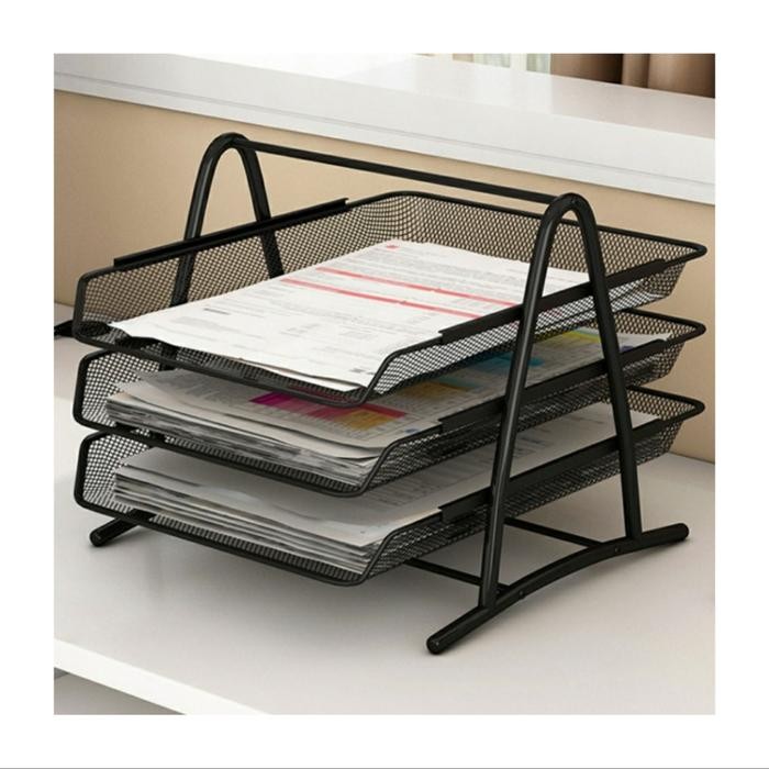 

Document Tray 3 Tier / Rak Dokumen 3 Susun