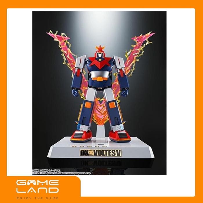 Bandai DX CHOGOKIN DAMASHII VOLT IN BOX CHODENJI MACHINE VOLTES V