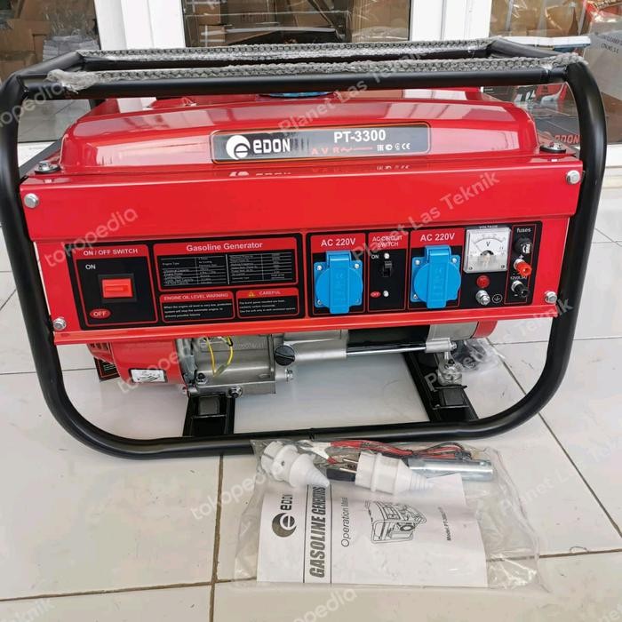 Terlaris Genset 3000 Watt Edon Termurah Genset Tiger Generator Listrik Genset