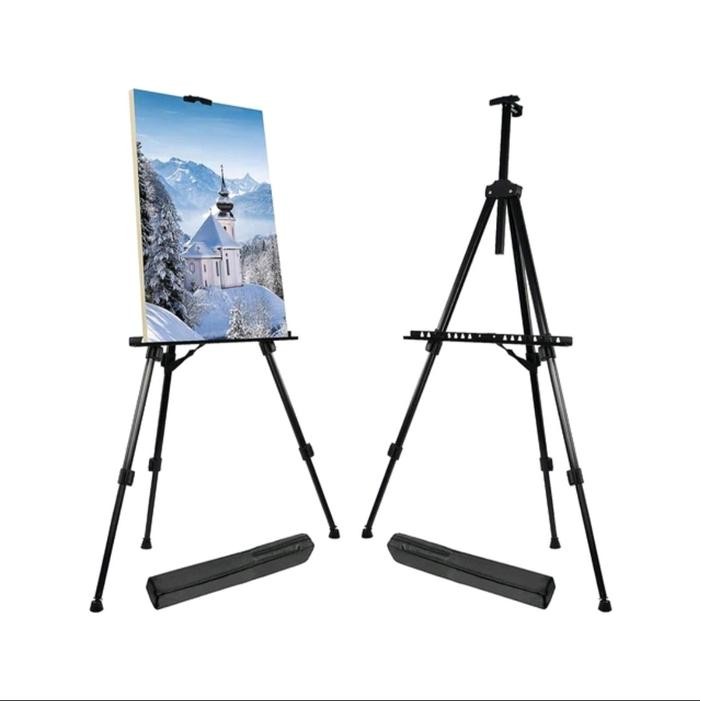 

Easel Lukis Lukisan Easel Frame Foto Wedding Stand Besi Canvas Cat Stationery
