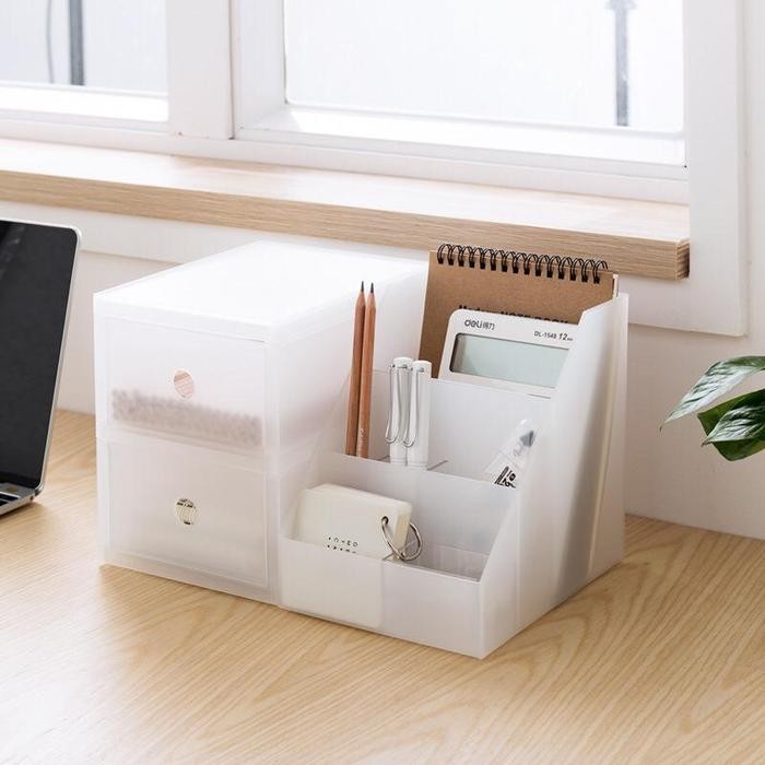

Desktop Cosmetic Stationery Management Set