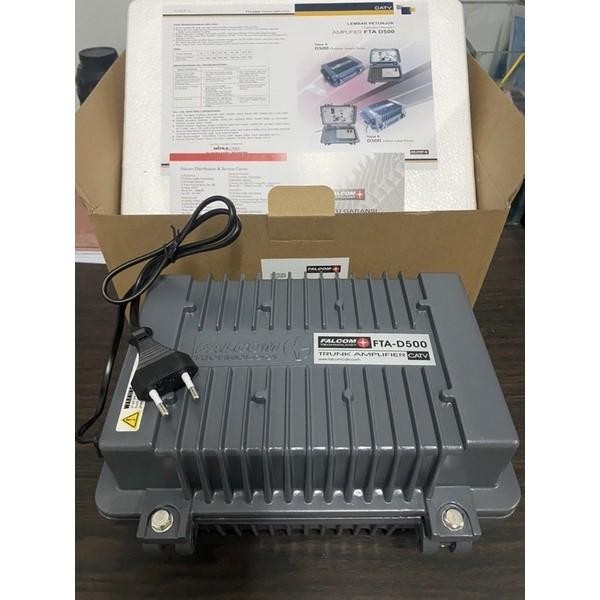 Sale Catv Amplifier / Booster Amplifier D500 Indoor Rf Falcom ( 220 Vac )