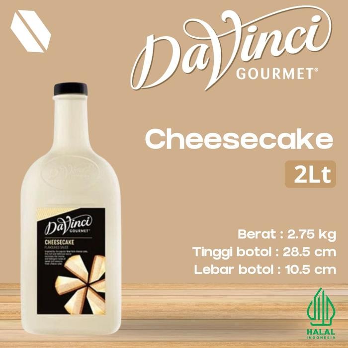 

Davinci Special Gourmet Sauce 2 L Untuk Minuman Manis Sweet Gluten Spicy -Gratisongkir