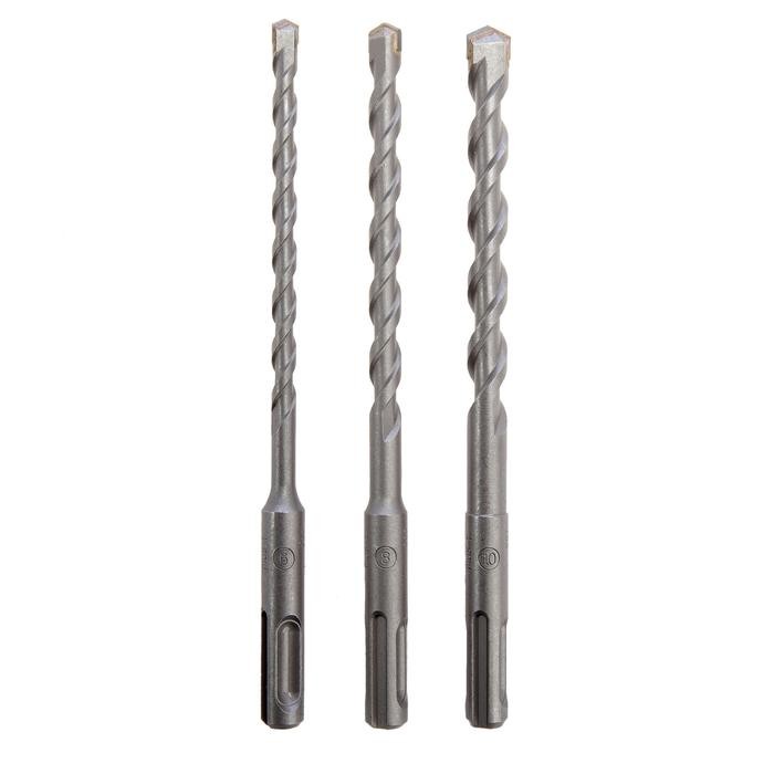 Bosch Sds Plus-1 Hammer Drill Bits / Mata Bor Beton Set 3 Pcs - 5 Pcs