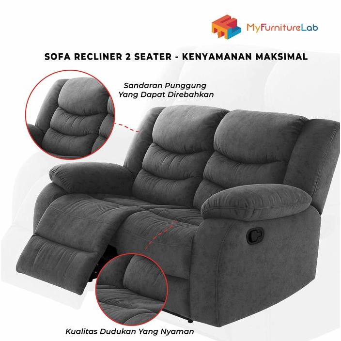 Promo Romeo Sofa Recliner 2 Seater Sale