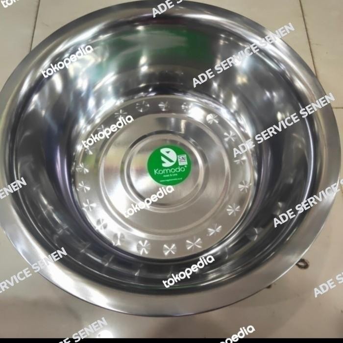 BASKOM STENLIS KOMODO 50CM, BASKOM JUMBO