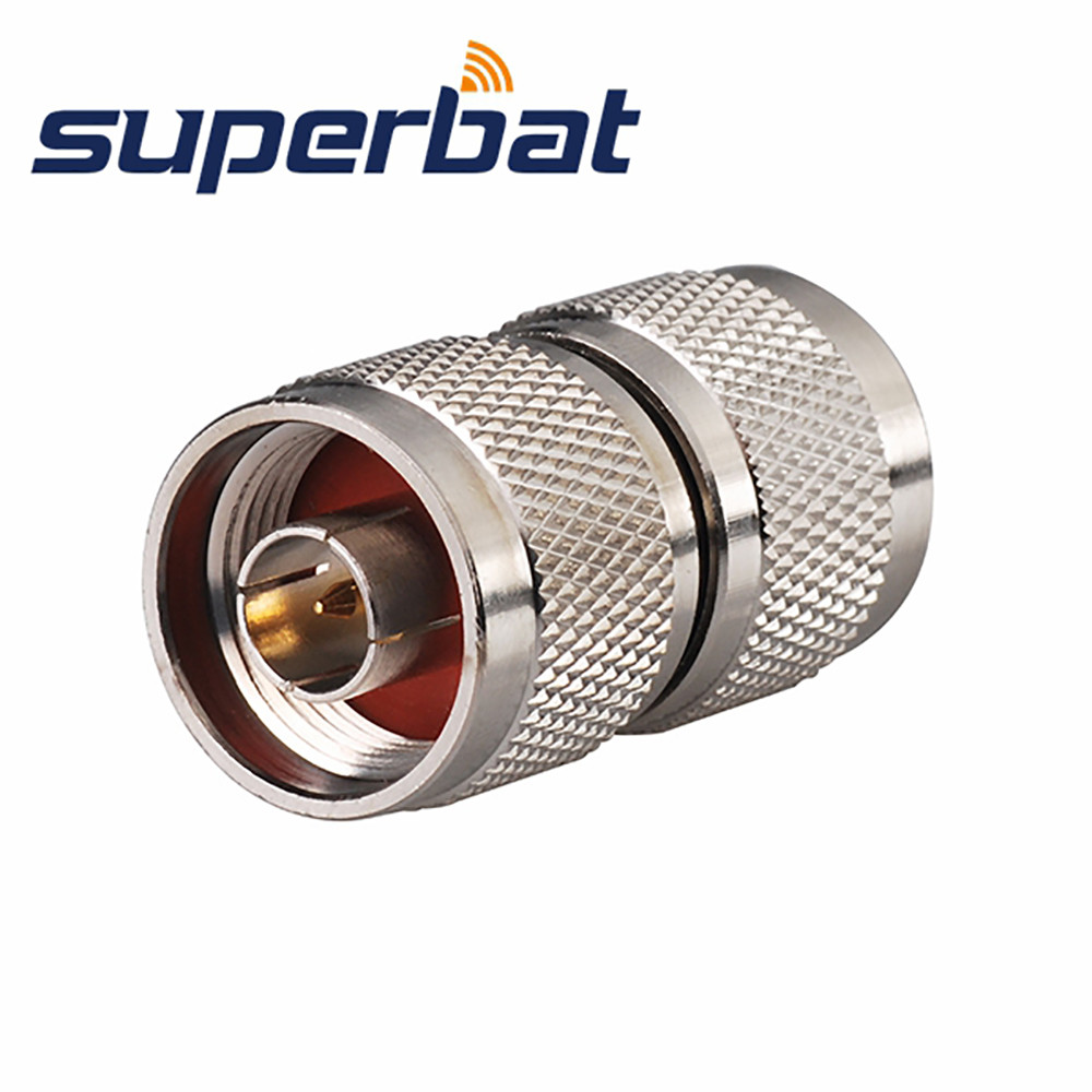 Superbat N Adapter RF Connector Converter N Plug to Male RF Barrel Type - Electronic Components & Se