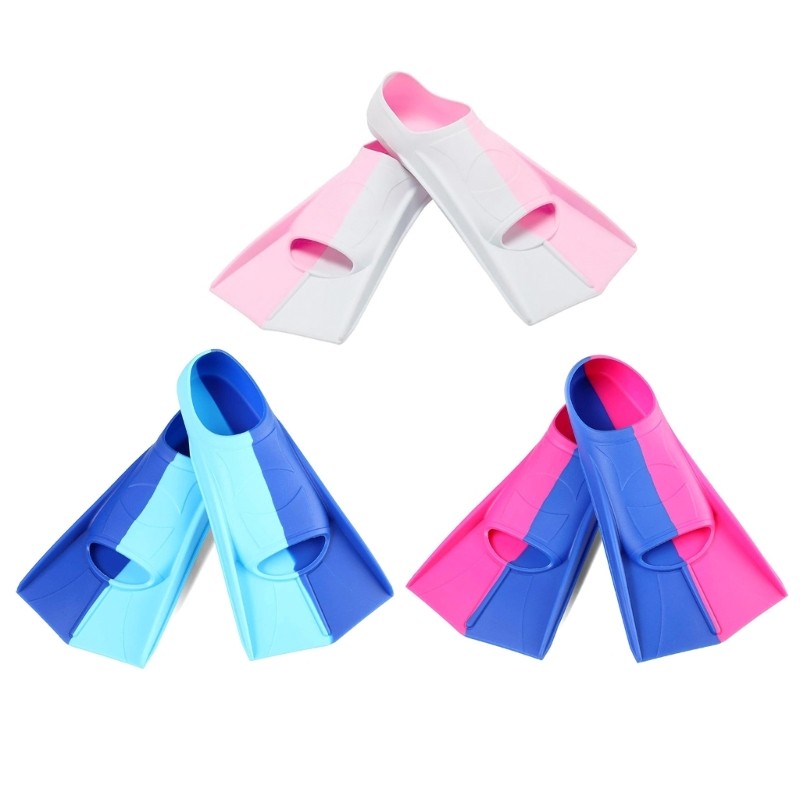 Swimming Fins Comfortable Silicone Scubas Diving Fins Adults Childrens Swim Fins