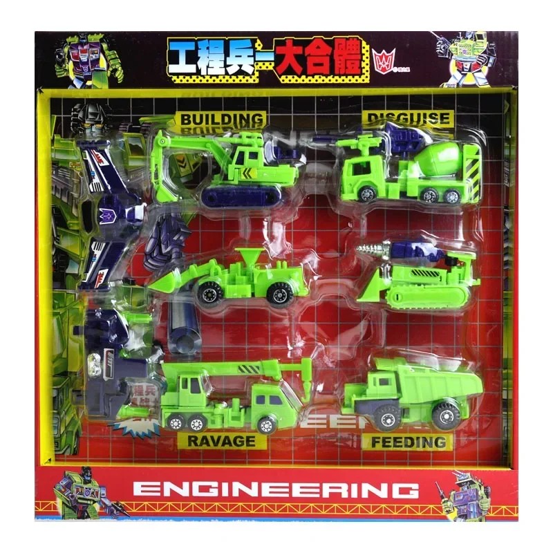 Transformation G1 Devastator Defensor Bruticus Superion Car Aircraft Model Assembled Deformation Rob