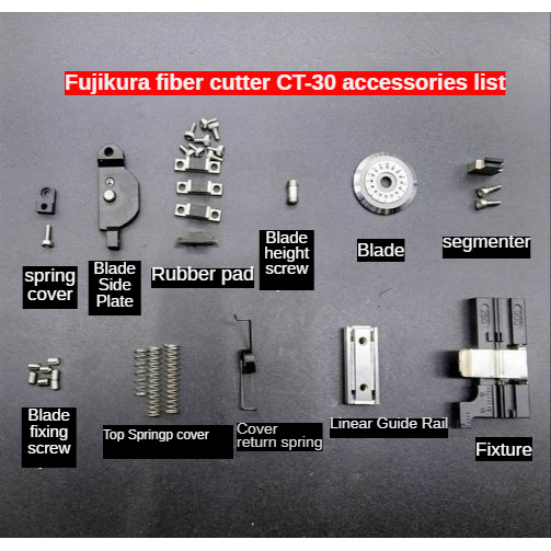 Cutter Accessories for CT-30 cleaver blade Adhesive pad Blade side
