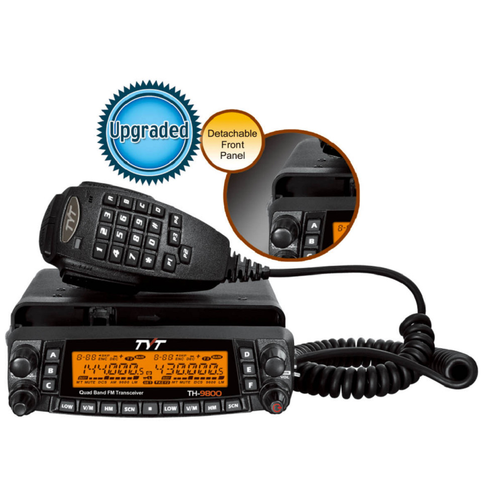 TYT TH-9800 Base radio 4 band walki talky 40KM cb transceiver mobile