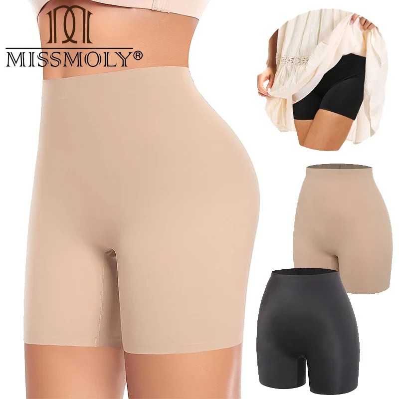 Women's High Waisted Shapewear Shorts Smooth New Shaping Boyshorts Panties Tummy Control Underwear S