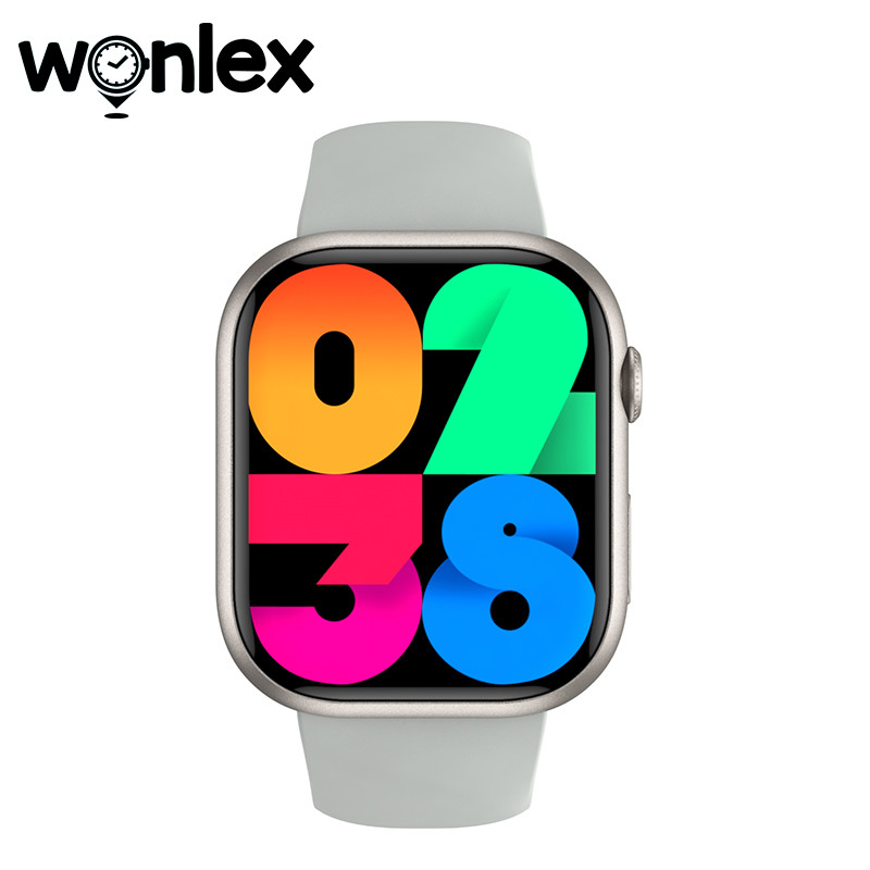 Wonlex W9Max Smart Watch For Women NFC Sport Fitness Men Watch 24 H Health Monitoring IP68 Waterproo