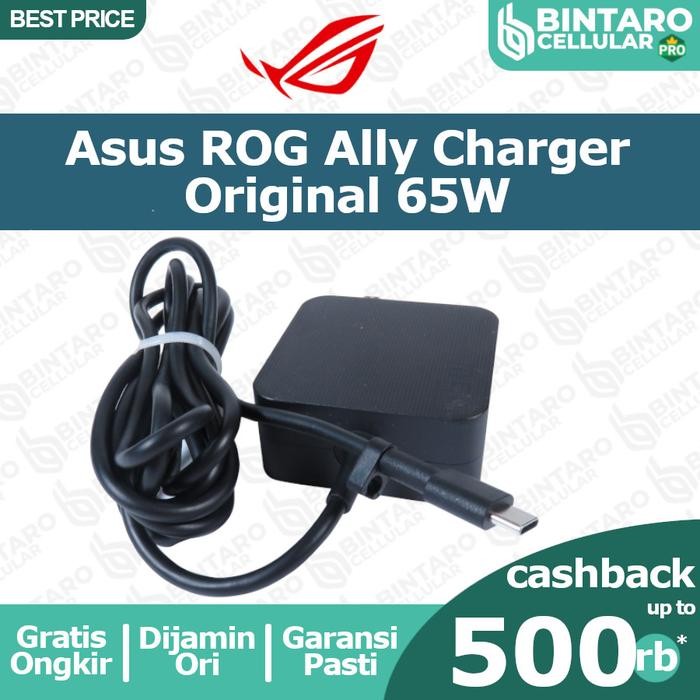 JUAL Asus ROG Ally Charger Original 65W