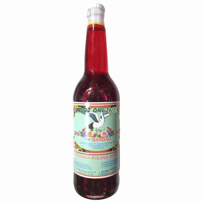 

NWFK Sirup Cap Bangau Rasa Pisang Ambon 1 Botol Minuman Syrup