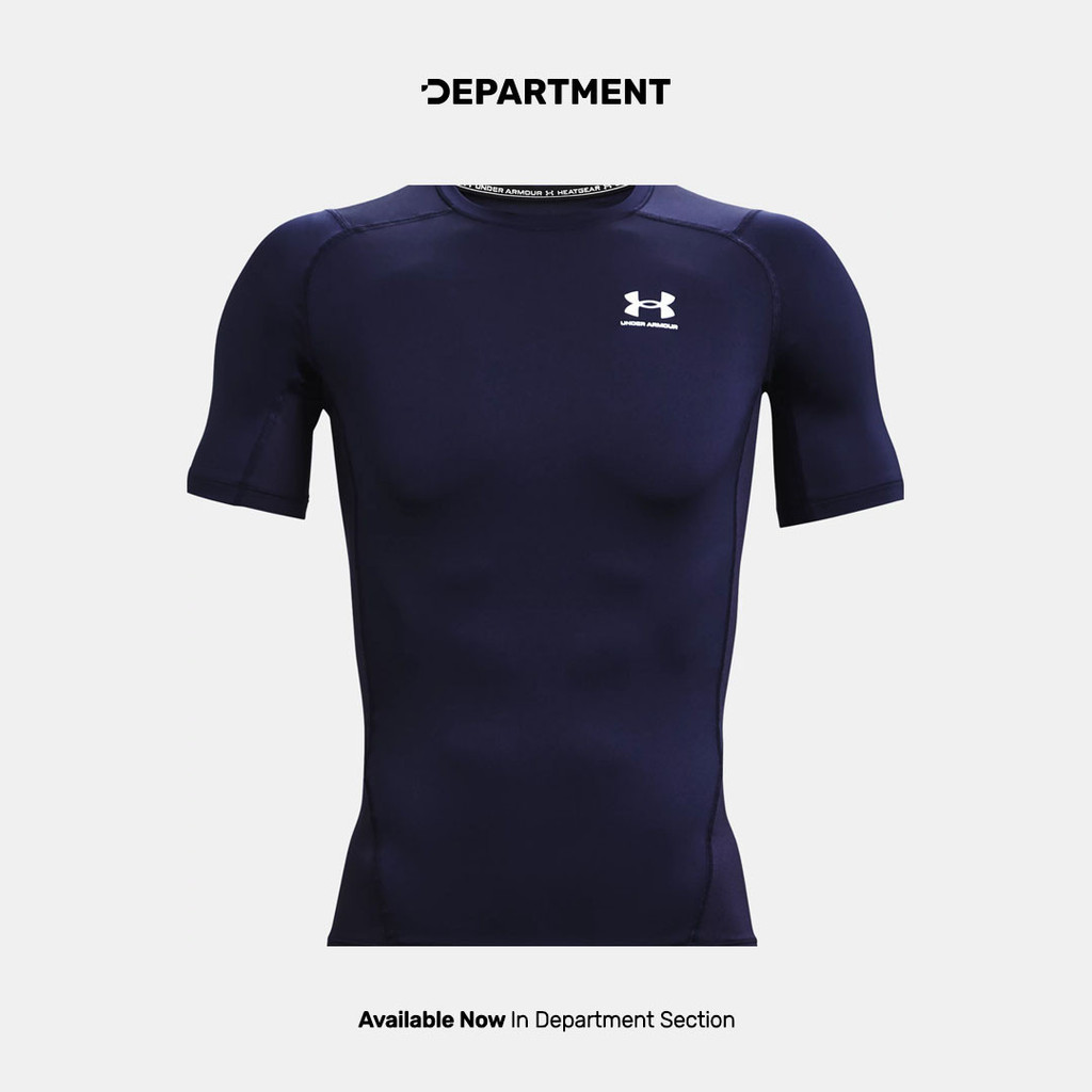 UNDER ARMOUR Kaos Training Pria HG ARMOUR COMP 1361518410 ORIGINAL