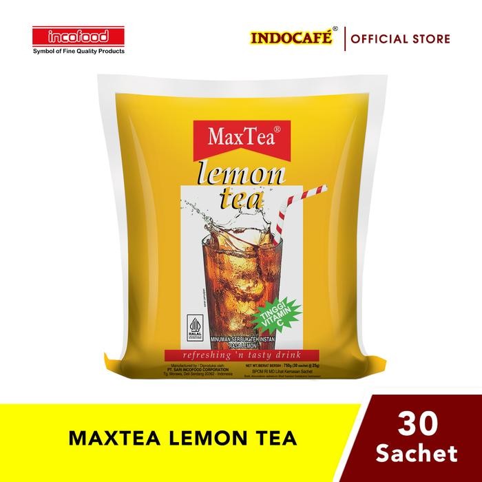 

8SXE Maxtea Lemon Tea (30 Sachet)