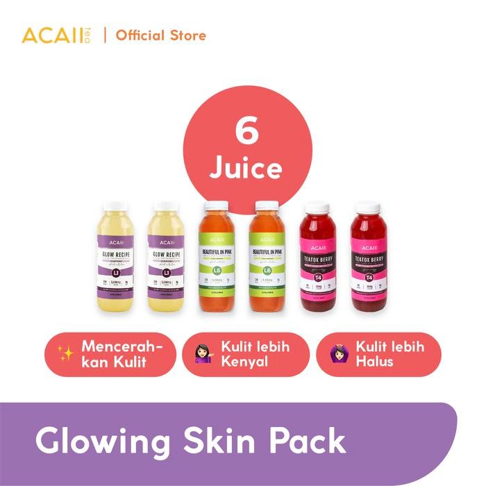 

8SXE Acaii Tea Glowing Skin (6X500Ml)