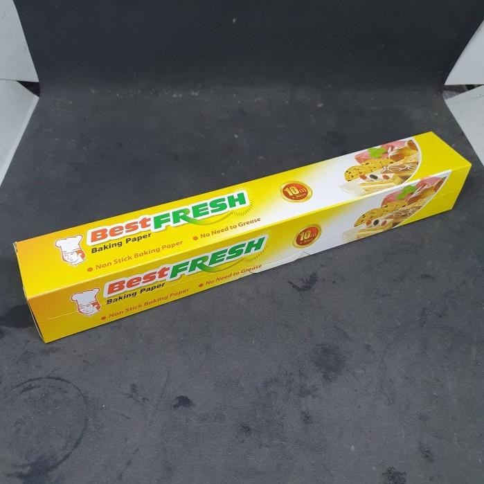 

Ready Baking Paper / Kertas Baking Best Fresh 30Cm X 10M Warna Putih