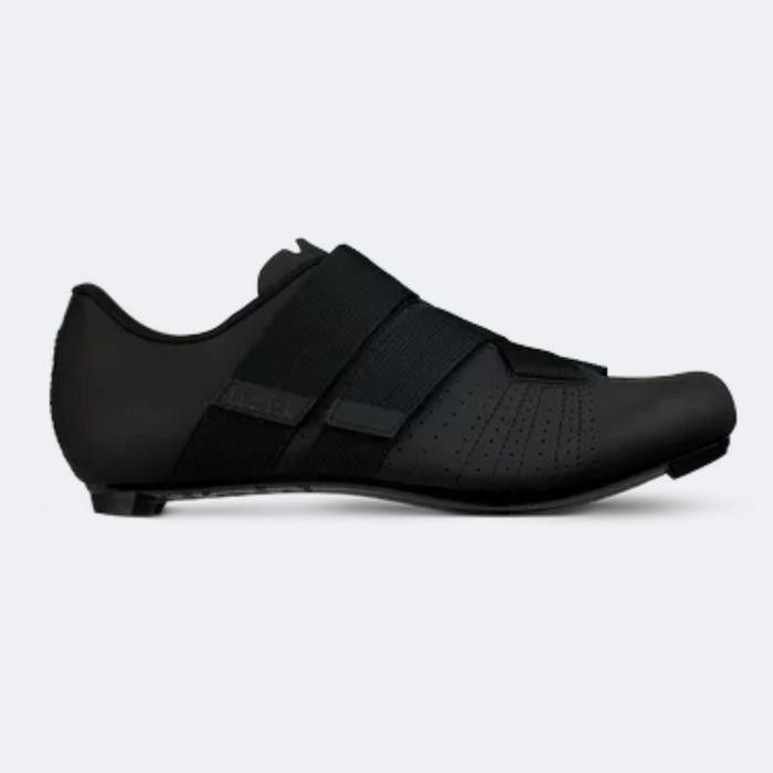 Stok Terbatas Sepatu Cleat Sepeda Fizik Road Shoes R5 Tempo Powerstrap Black