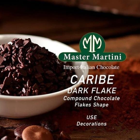 

Ready Master Martini Caribe Dark Flakes Repack 250Gr Chocolate Flake Cokelat Keping