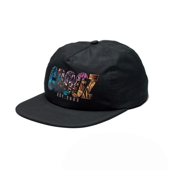 CROOZ KOLIBRI SNAPBACK HAT BLACK