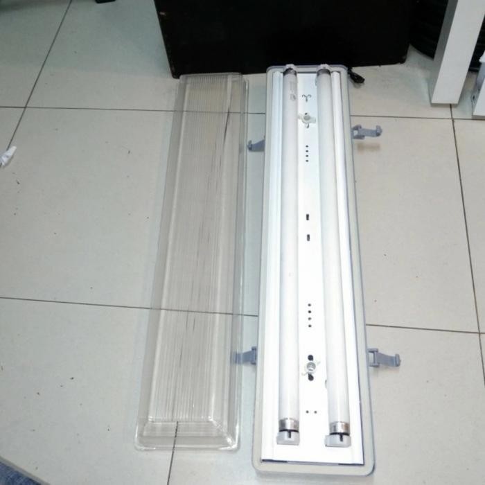 Terpopuler Kap Lampu Waterproof 2X18 2X18W Tl Led 2X8W Ip65