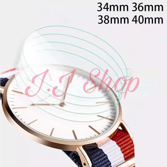 SK6C Dw Anti Gores Kaca Tempered Glass Jam Tangan Smartwatch Dw Custom Ukur
