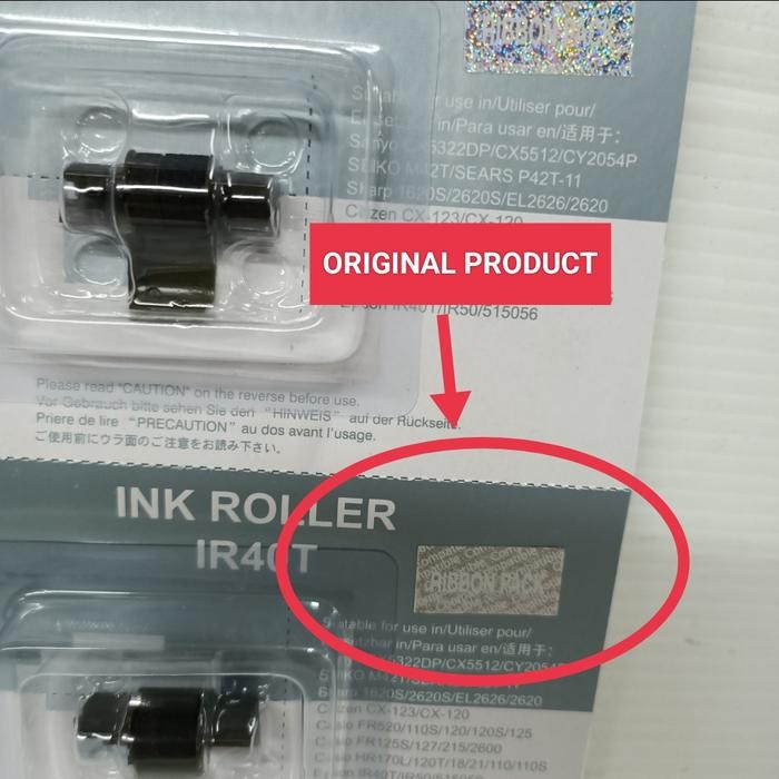 

(Gln) - Tinta Calculator Casio Hr 100 Tm / Rc , Fr 2650 Ink Rol