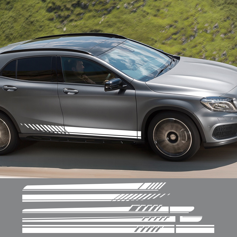 Various Style Car Stickers For Mercedes Benz GLA GLA45 GLA180 GLA200