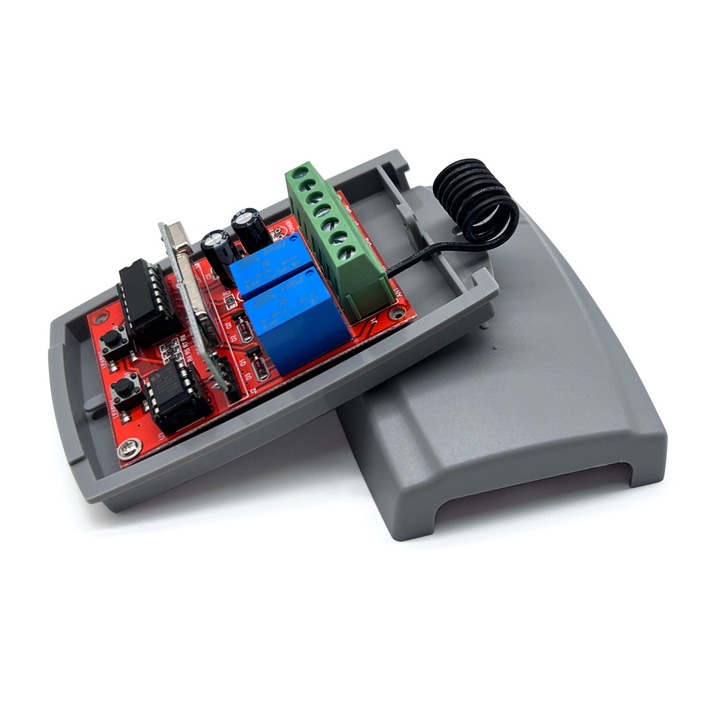 Universal 2 channel Gate Garage Door remote control receiver 433MHZ