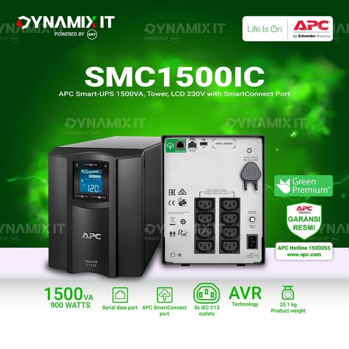 Termurah Smart UPS APC SMC1500iC SmartConnect Cloud UPS