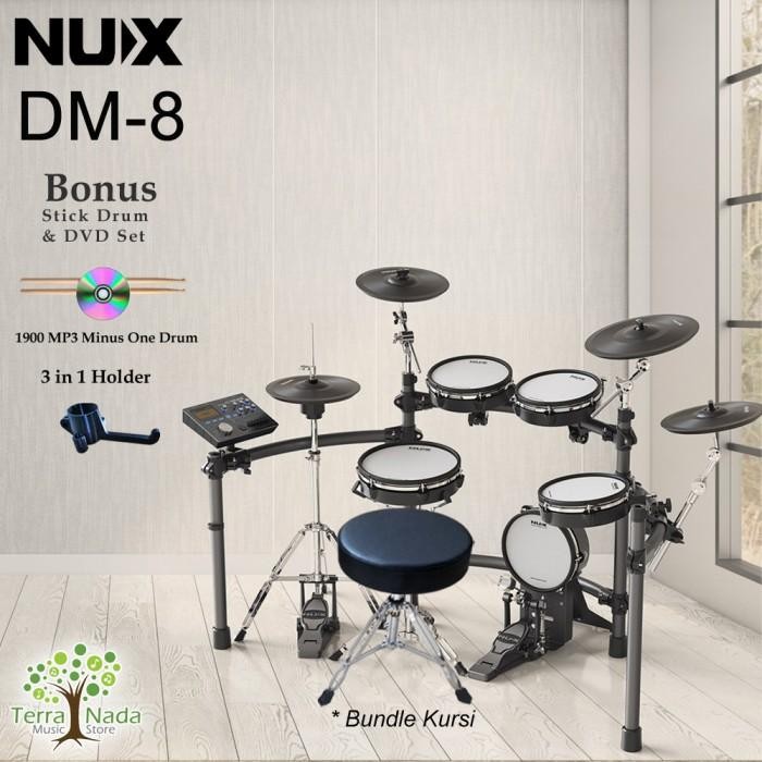Drum Elektrik NUX DM 8 / DM8 / DM-8 Electric Drum