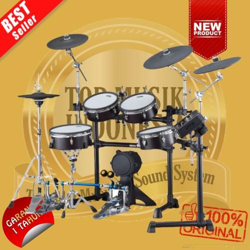 Yamaha DTX8 KMBF Electronic Drum Set Black Forest