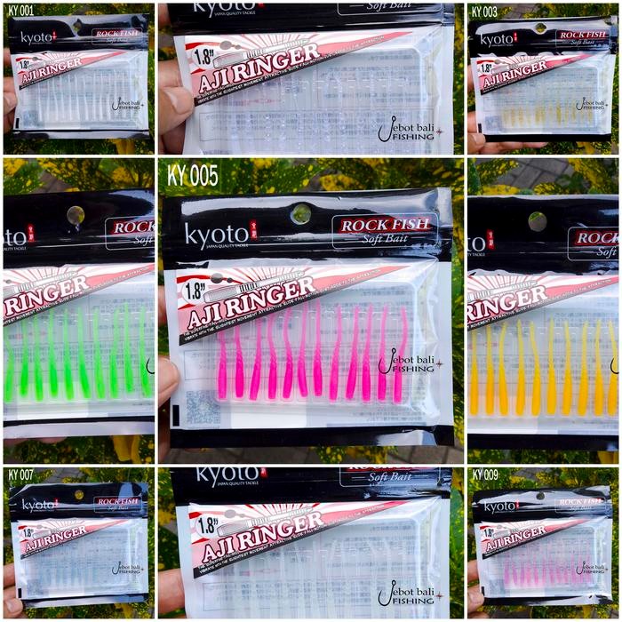 Softlure Kyoto Aji Ringer 1.8 Ajing - Soft Lure - Umpan Pancing UL